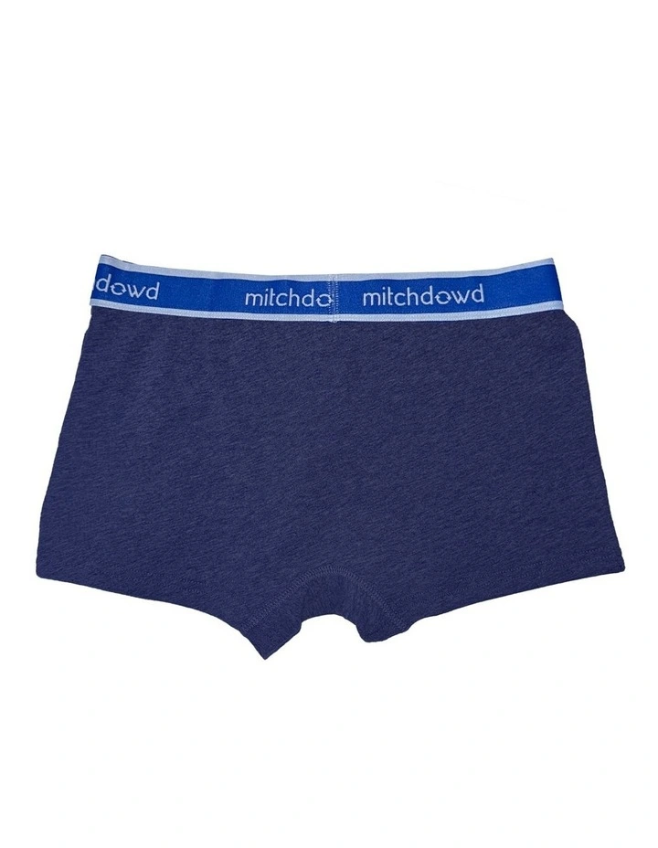 Shark Fin Print Trunk in Blue image 2