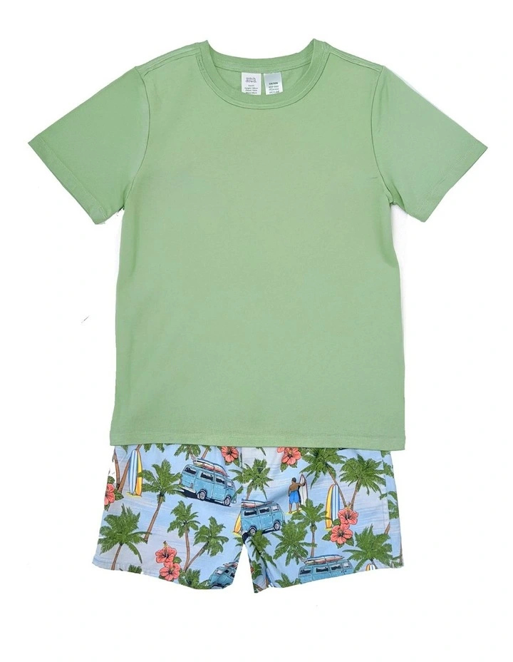 Surfing Pyjama Set in Multi image 1