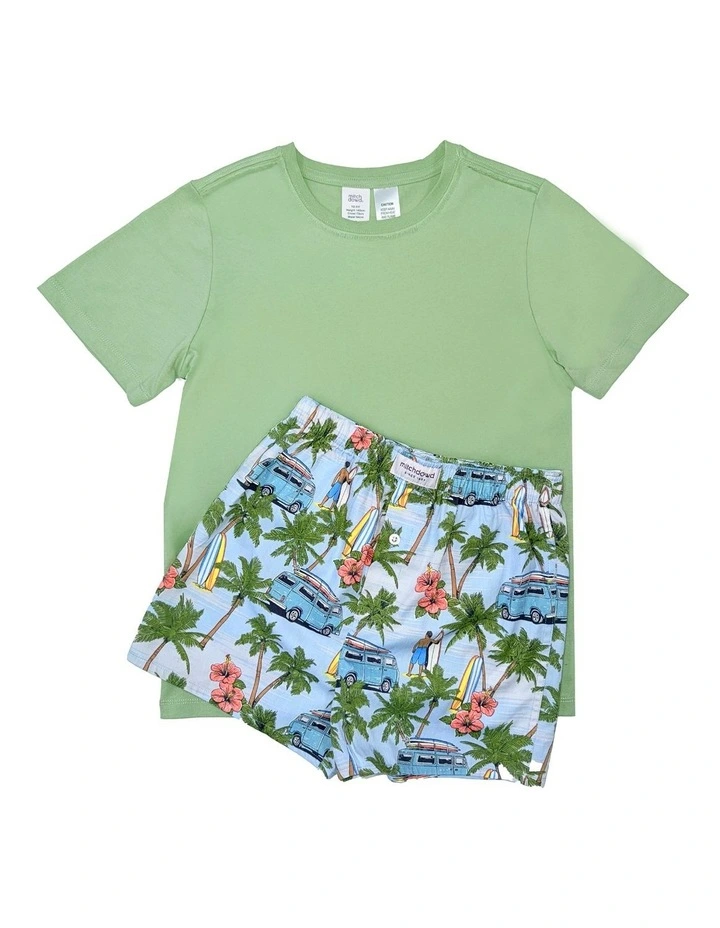 Surfing Pyjama Set in Multi image 2