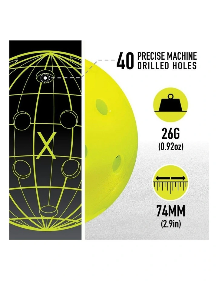 X- 40 Pickleball Pack Of 100 image 2