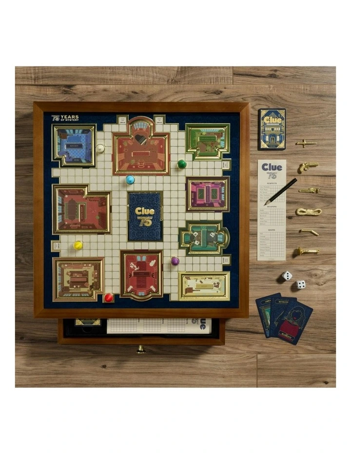 Clue 75th Anniversary Edition Board Game image 3