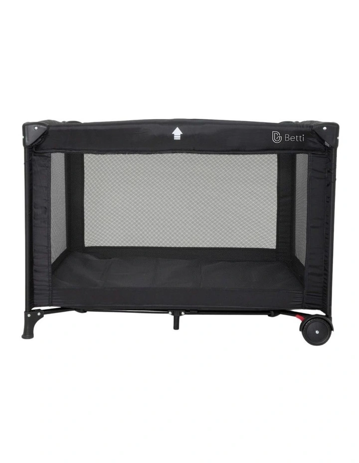 Nai Nai Portacot in Black image 1