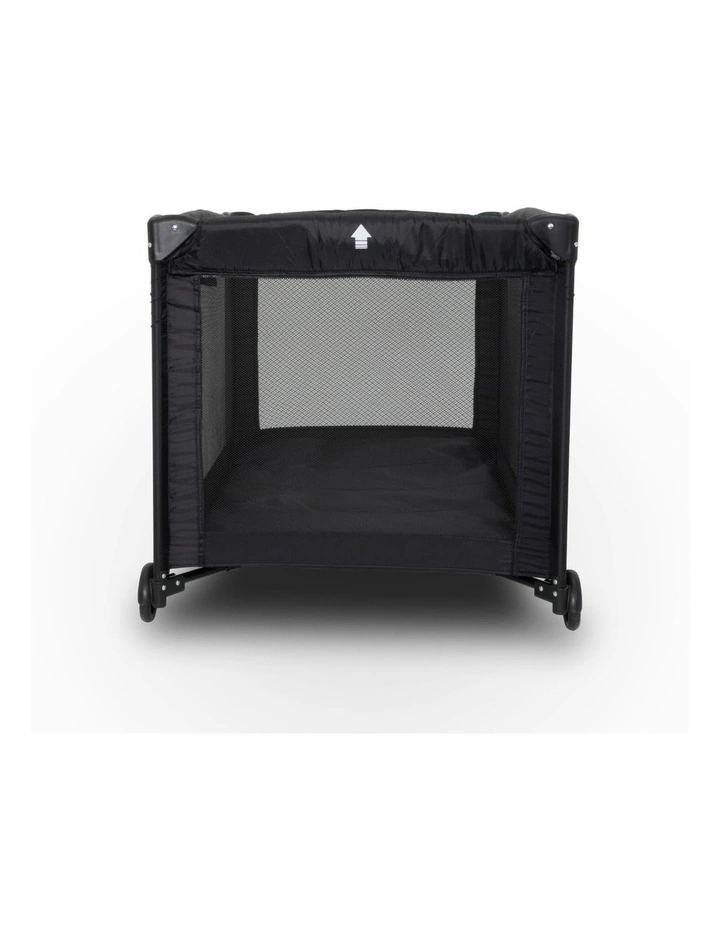 Nai Nai Portacot in Black image 2