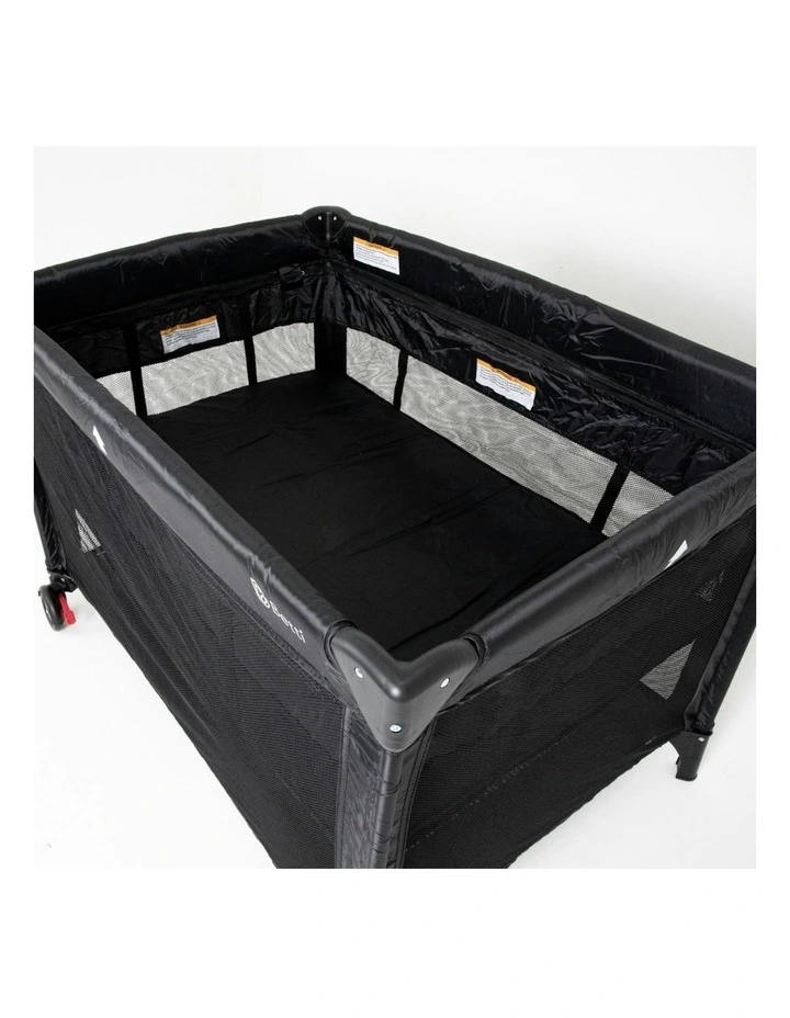 Nai Nai Portacot in Black image 4