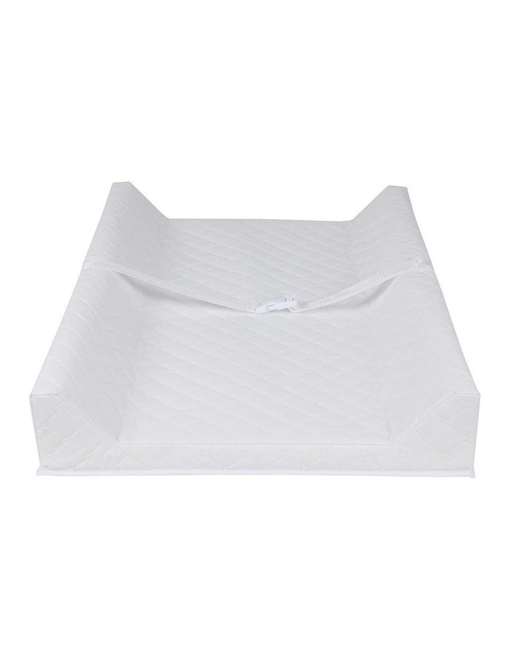 Childcare 75cm Universal Change Pad w/ Safety Strap for Change Table 0m  White image 2