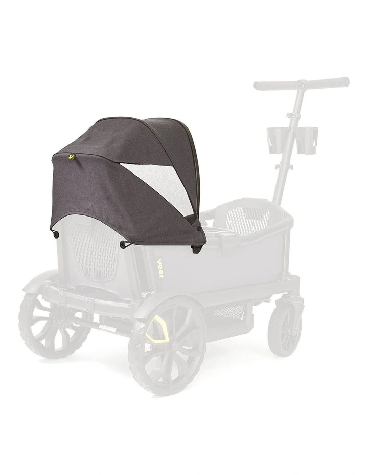 Retractable Canopy in Black image 1