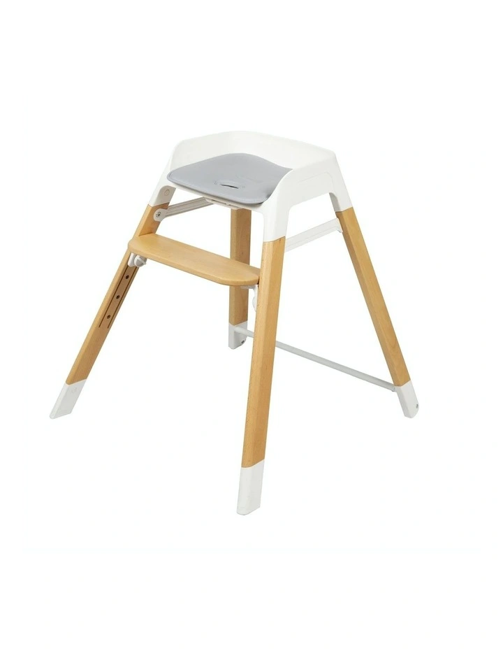 Qube High Chair in Natural image 4