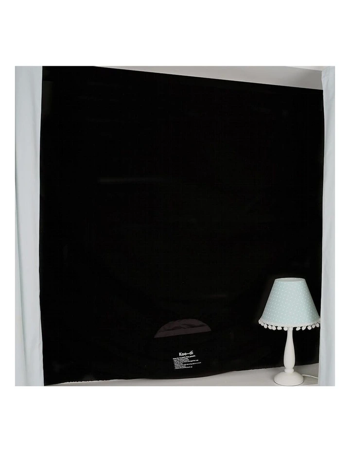 Bed Time Black Out Blind in Black image 2