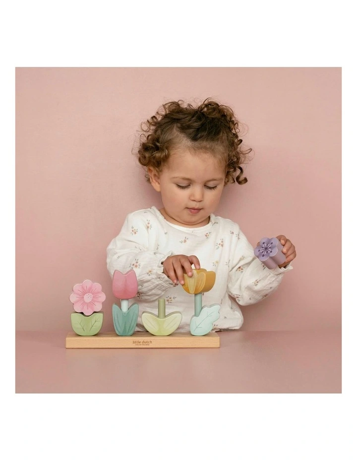 Fairy Garden Stacking Puzzle Flower image 2