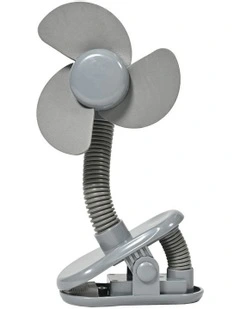 Stroller Fan in Grey