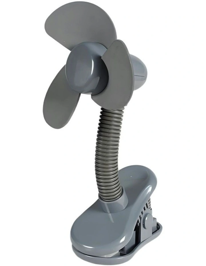 Stroller Fan in Grey image 3