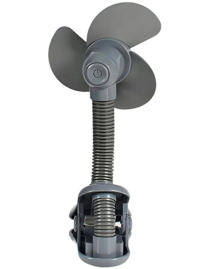 Stroller Fan in Grey image 5