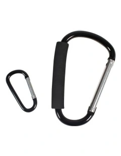Stroller Hooks in Black