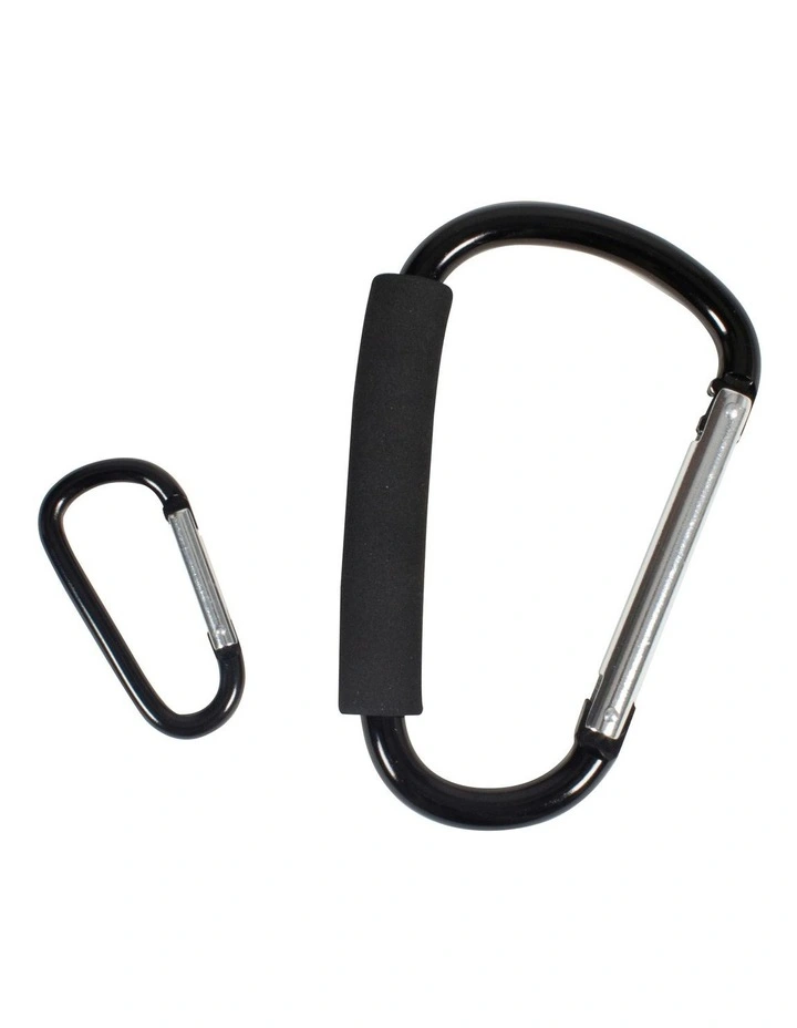 Stroller Hooks in Black image 1