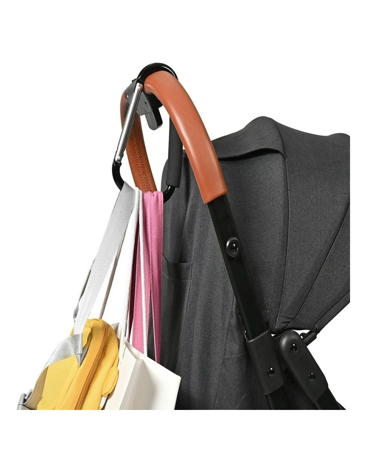 Stroller Hooks in Black image 7