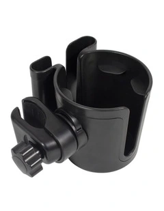 Stroller Cup and Mobile Holder in Black