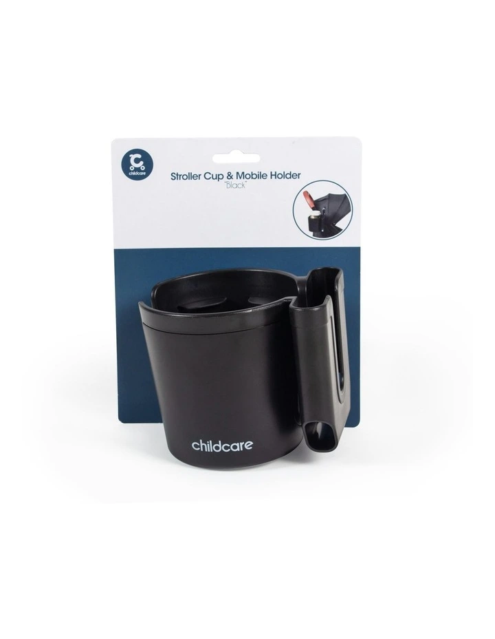 Stroller Cup and Mobile Holder in Black image 7