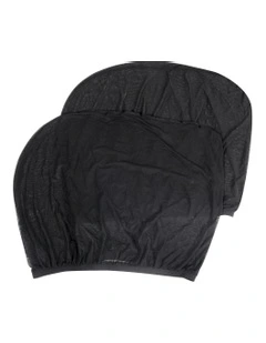 Car Fitover Uv Window Shade in Black