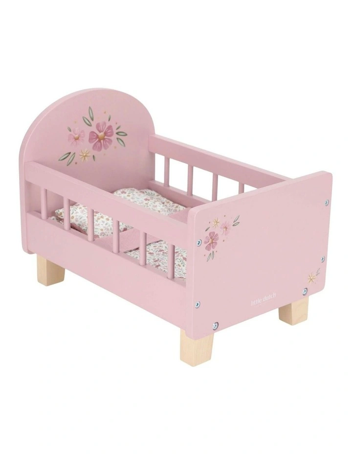 Roleplay Wooden Doll Bed image 4