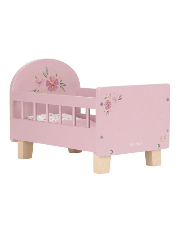 Roleplay Wooden Doll Bed image 5