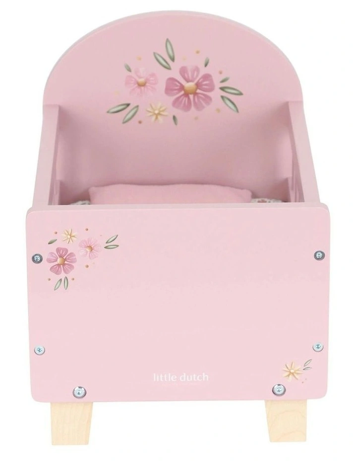 Roleplay Wooden Doll Bed image 6