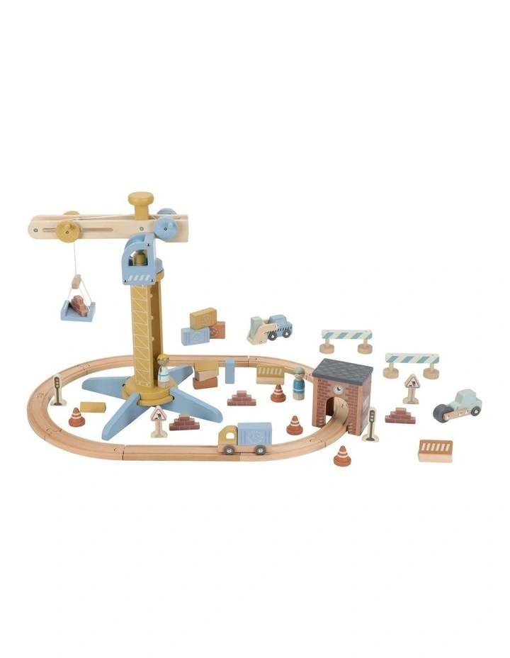 Rollplay Crane Set Train Track image 3