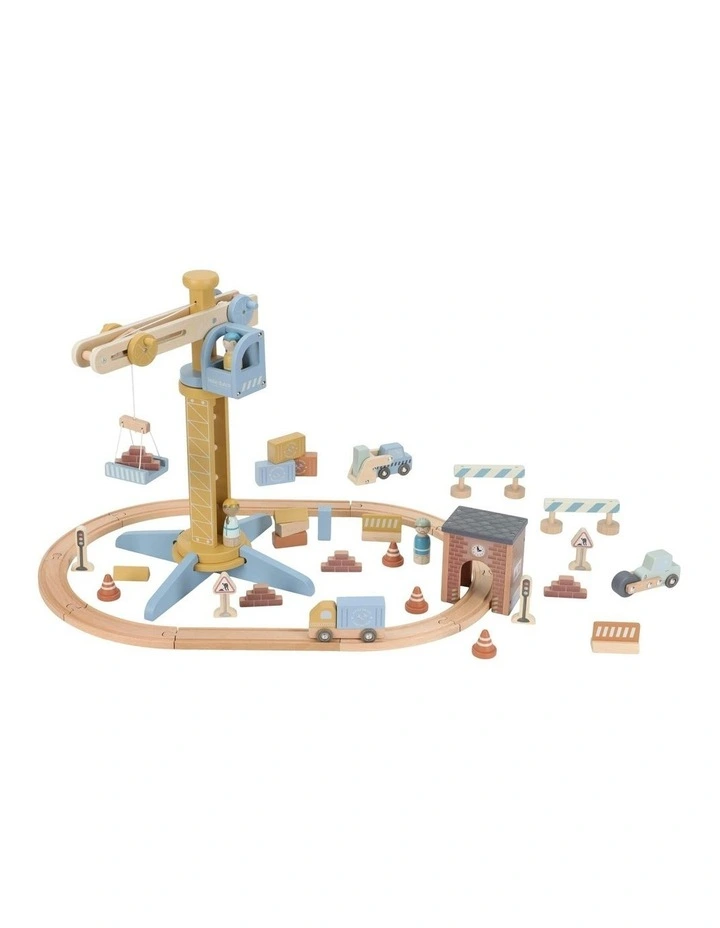 Rollplay Crane Set Train Track image 4