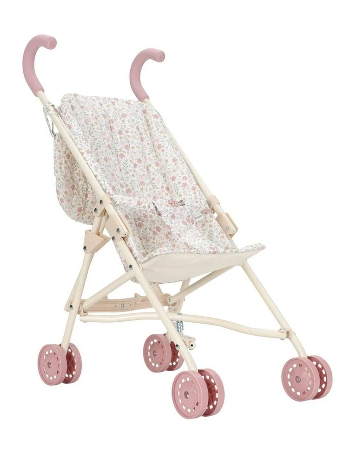 Rollplay Doll Stroller Metal in Floral image 3