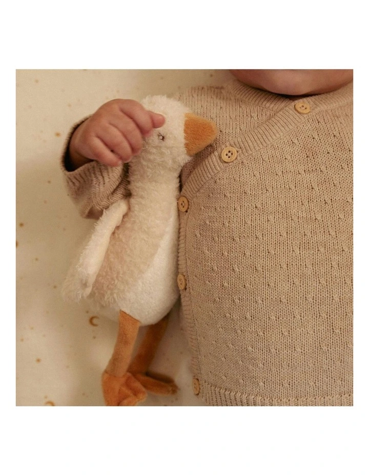 Newborn Naturals Cuddle Goose 17cm image 4