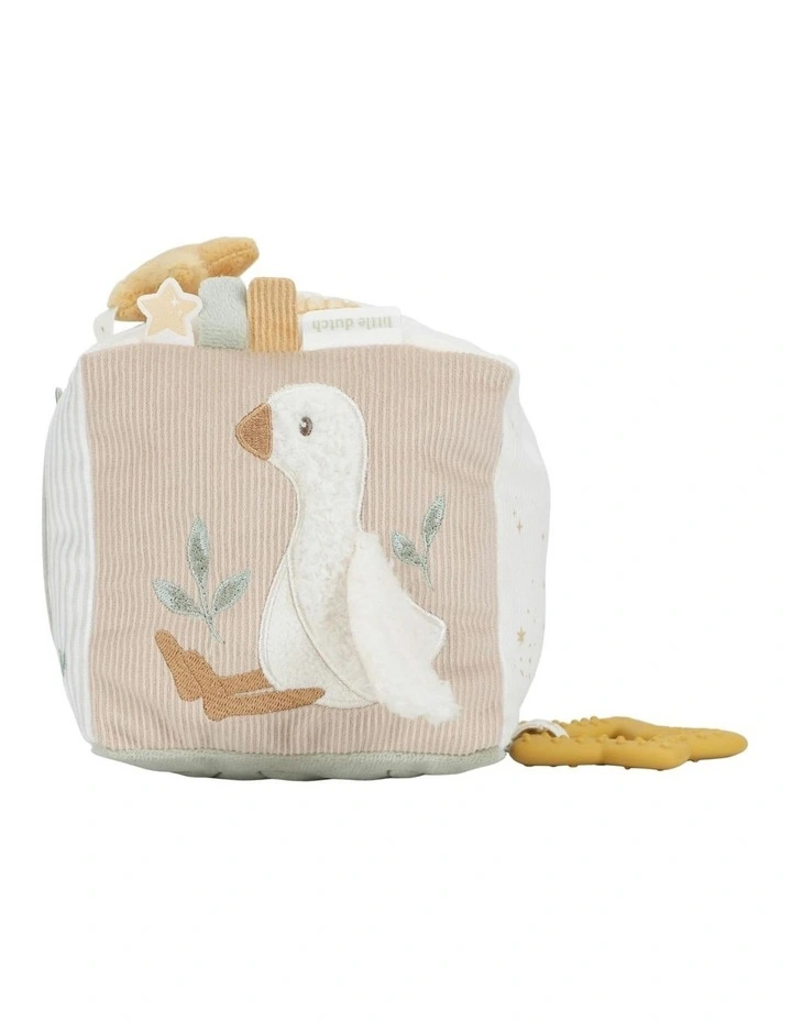Newborn Naturals Soft Goose Activity Cube image 7