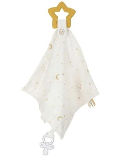 Newborn Naturals Goose Cuddle Cloth with Teether