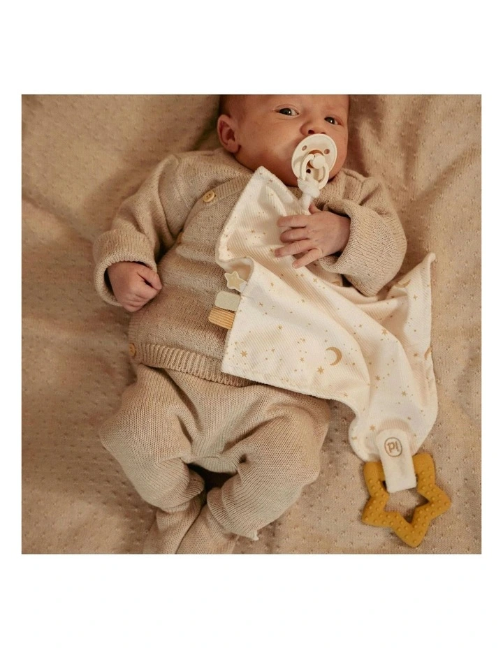 Newborn Naturals Goose Cuddle Cloth with Teether image 6