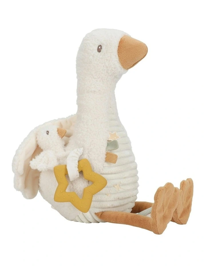 Little Dutch Newborn Naturals Activity Baby Goose image 1