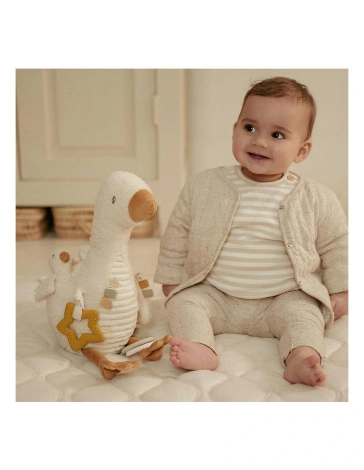 Little Dutch Newborn Naturals Activity Baby Goose image 2
