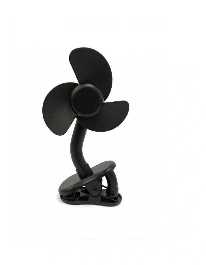 Childcare Stroller Fan - Black image 1
