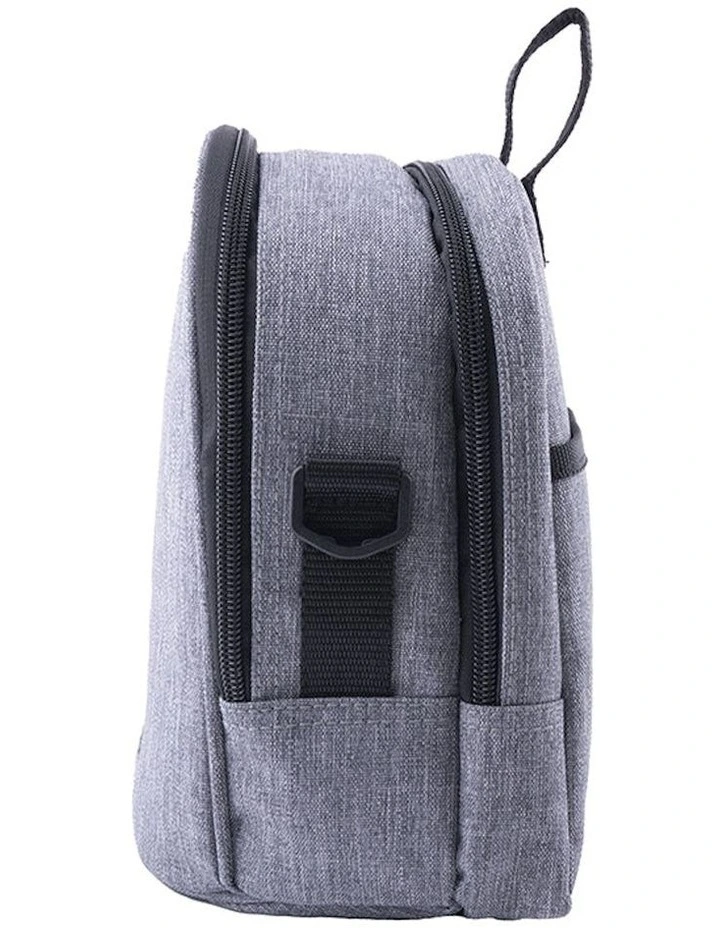 Snowflake Bottle and Food bag in Grey image 3