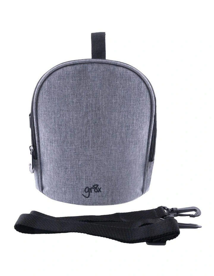 Snowflake Bottle and Food bag in Grey image 5