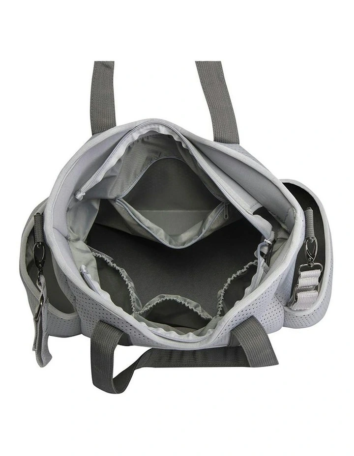 Great Expectations Lulu Neoprene Tote Nappy Bag in Grey image 4