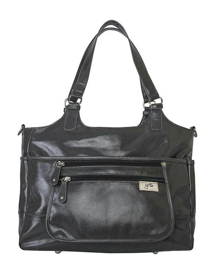 Great Expectations Charlotte Tote Bag in Charcoal image 1