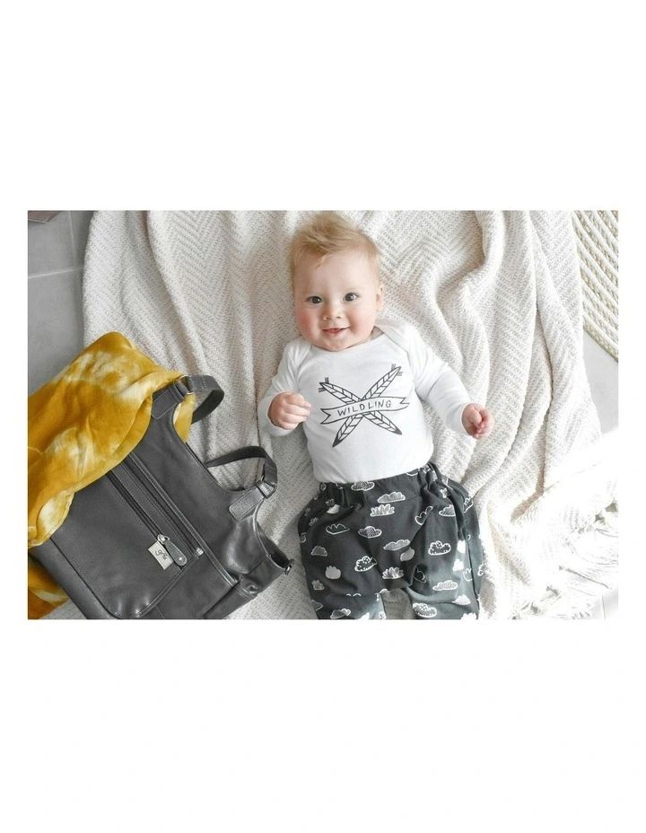 Great Expectations Charlotte Tote Bag in Charcoal image 2