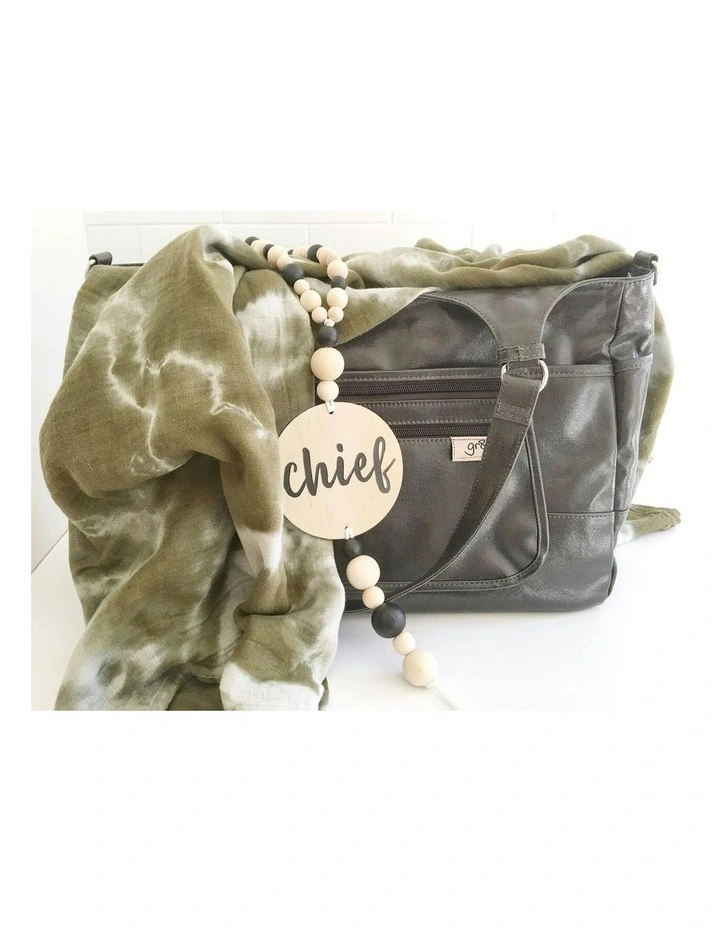 Great Expectations Charlotte Tote Bag in Charcoal image 7