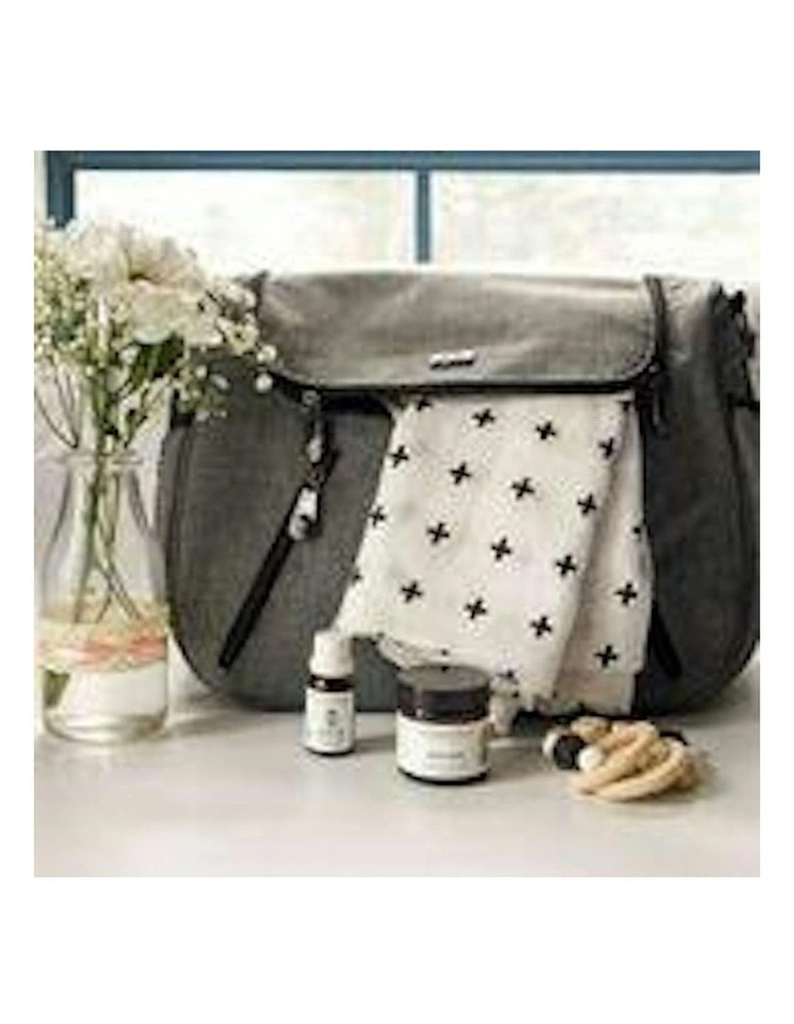 Great Expectations Zoe Nappy Bag in Snowflake Grey image 3