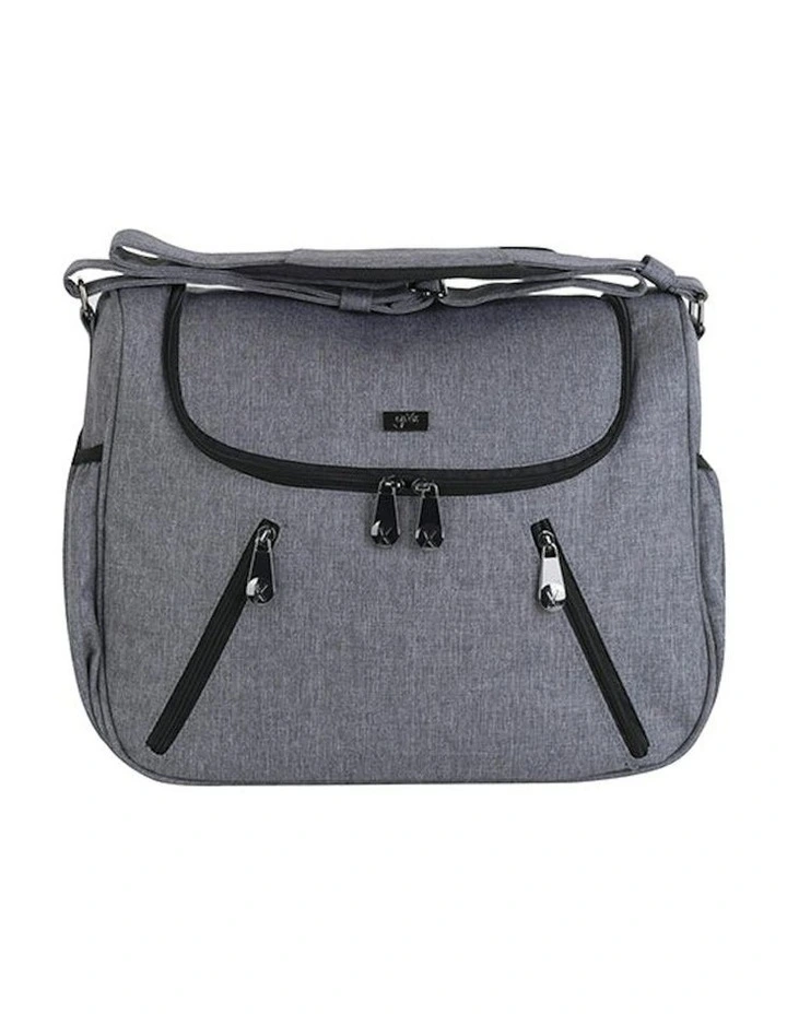 Great Expectations Zoe Nappy Bag in Snowflake Grey image 5