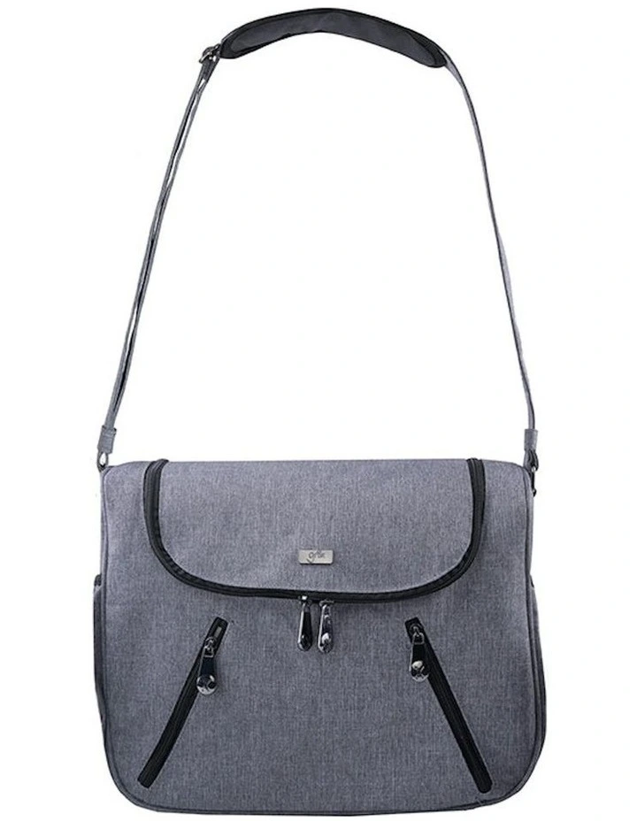 Great Expectations Zoe Nappy Bag in Snowflake Grey image 6