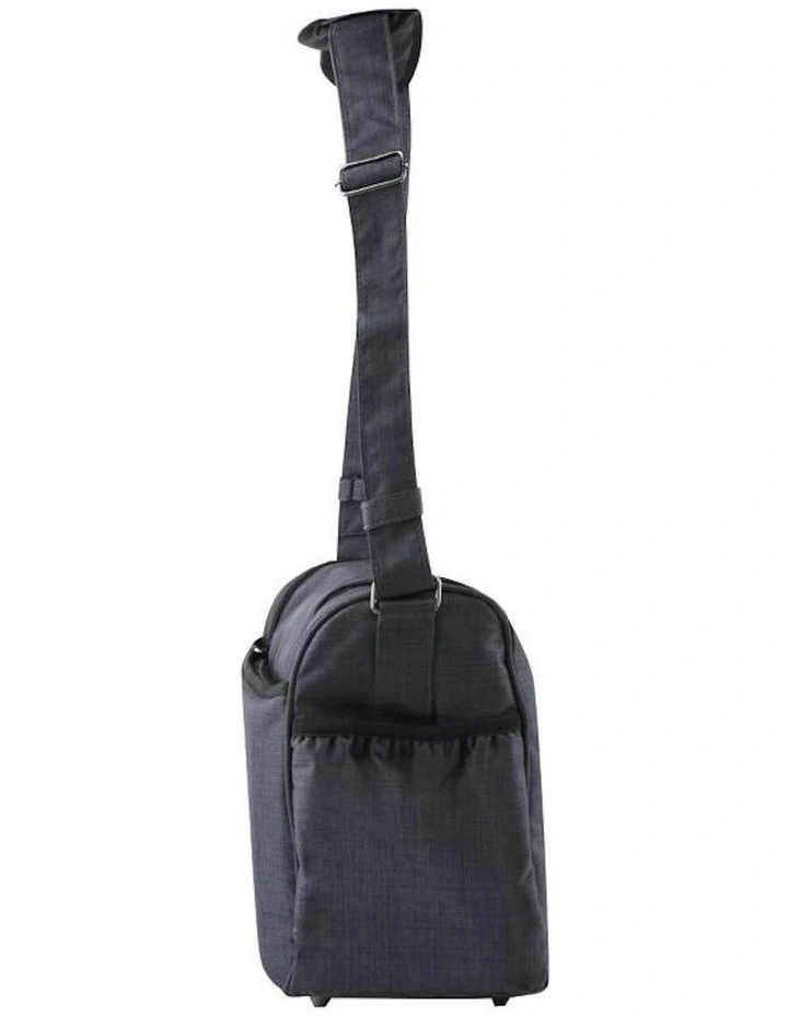 Great Expectations Zoe Satchel Nappy Bag in Charcoal image 4