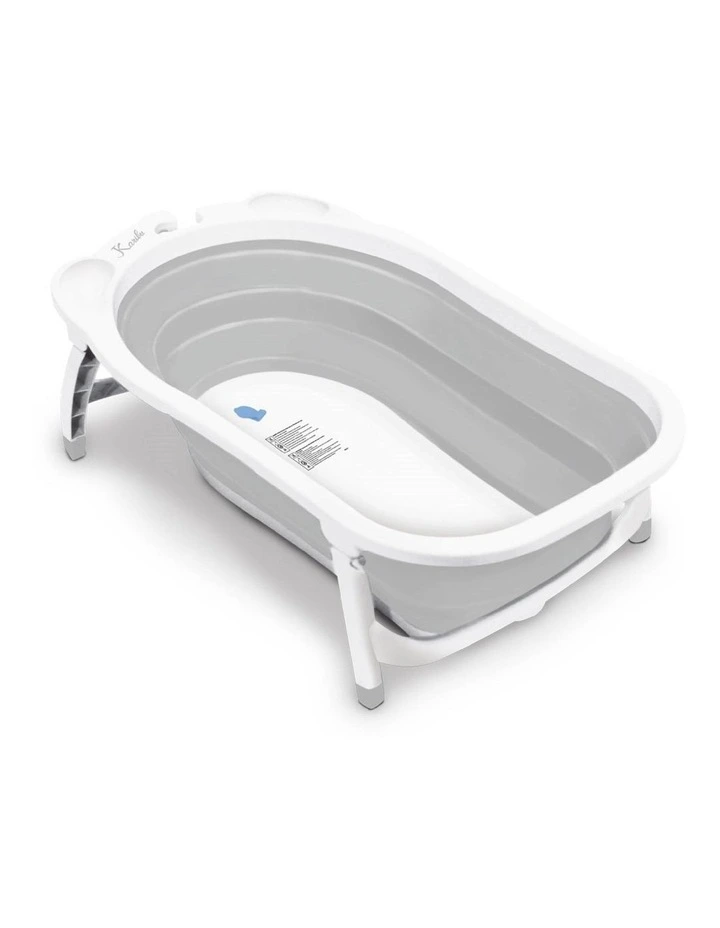 Flat Fold Bath Stand in Grey image 1