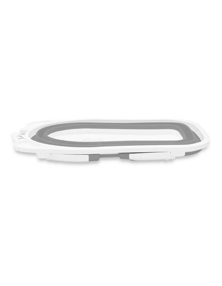 Flat Fold Bath Stand in Grey image 3
