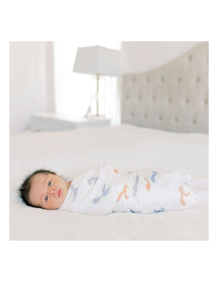 Aden and Anais Aden + Anais Silky Soft Swaddles Koi Pond 3Pack in