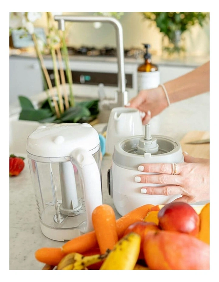 Cherub Baby Automatic Baby Food Maker, Steriliser & Warmer Bundle In