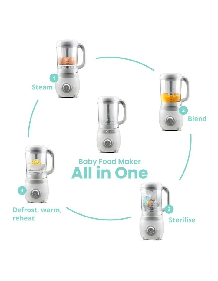 Easycook Baby Food Maker, Steriliser and Warmer Bundle image 2